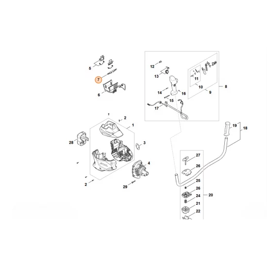 STIHL   Sprężyna MA01 791 3100